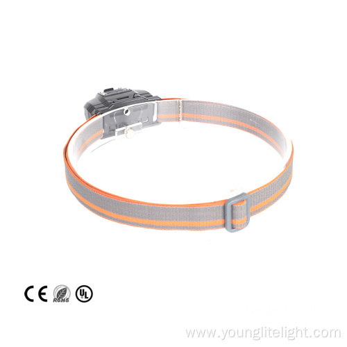 AA battery cheap LED headlamp for running fishing